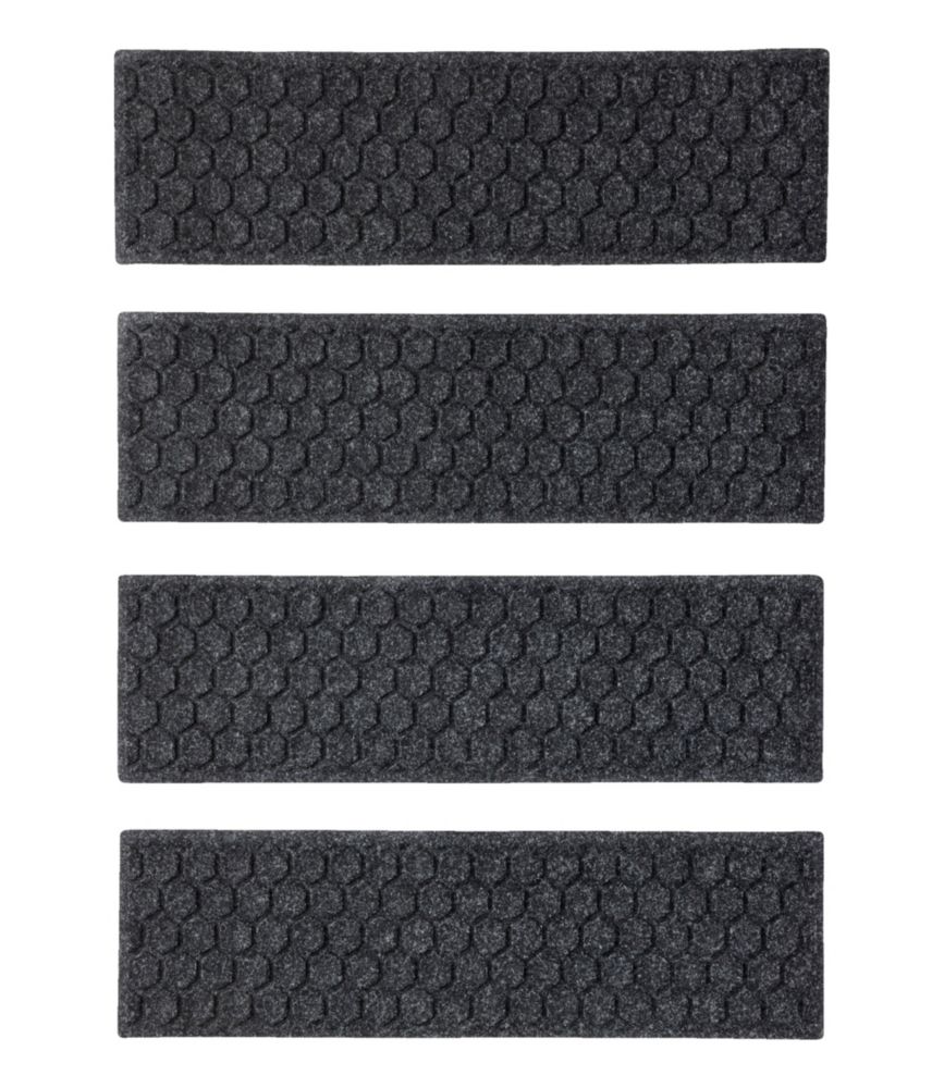 Washable Waterhog Mat, Stair Treads, Set of Four, Waterhog