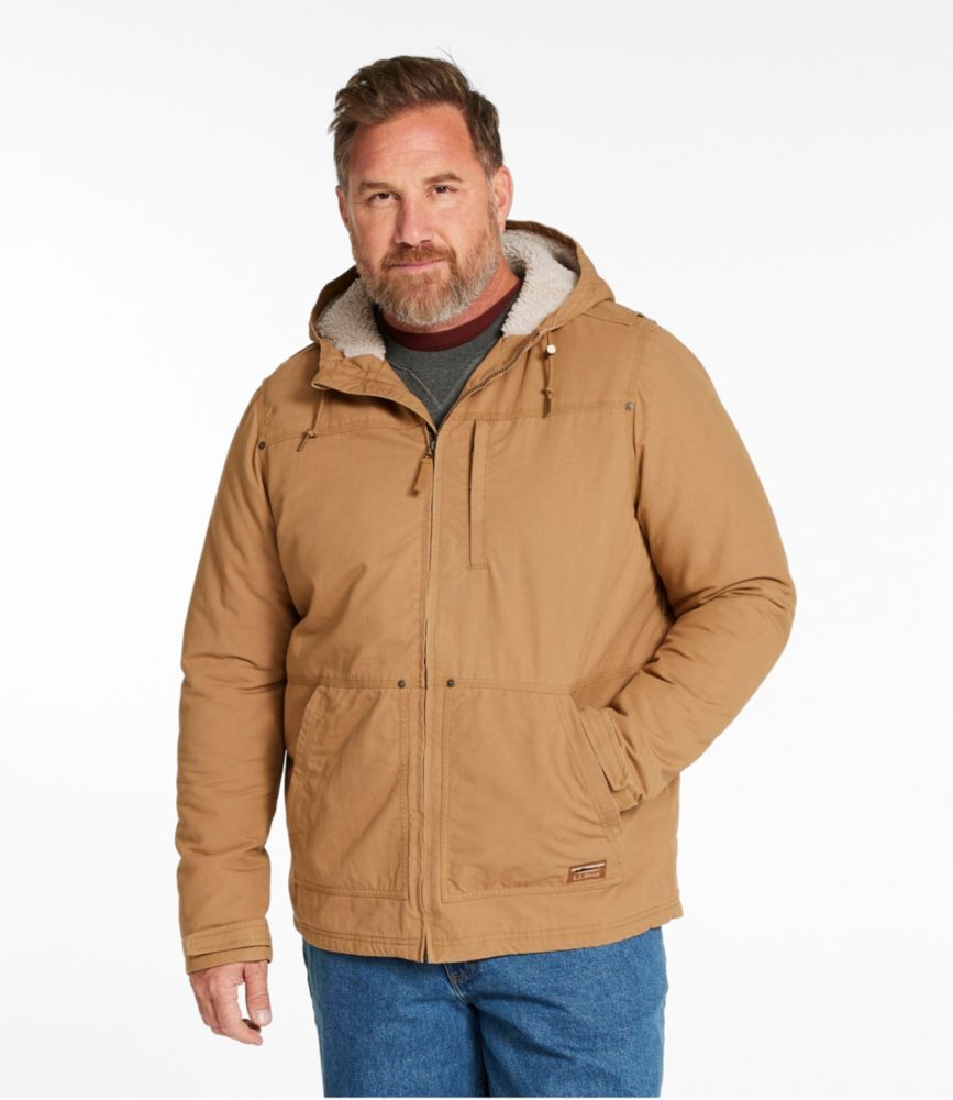 Men's Bean's Utility Hoodie Insulated Jackets at L.L.Bean