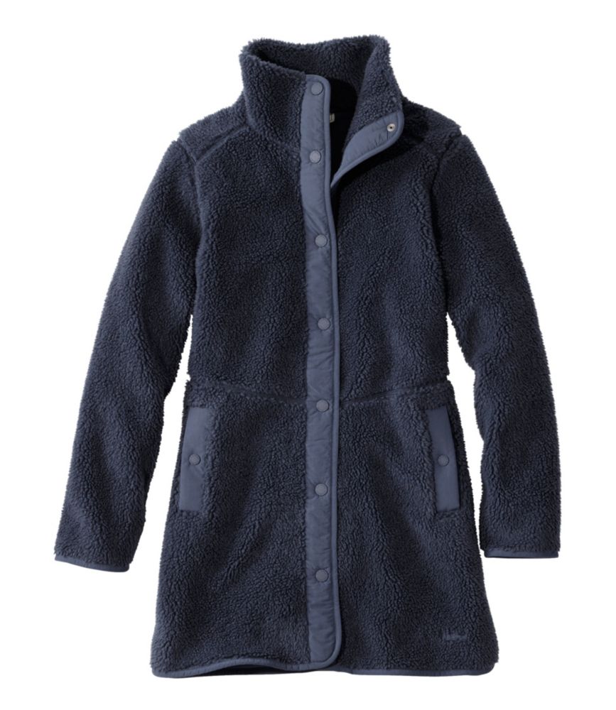 Women's Bean's Sherpa Fleece Coat Fleece at L.L.Bean