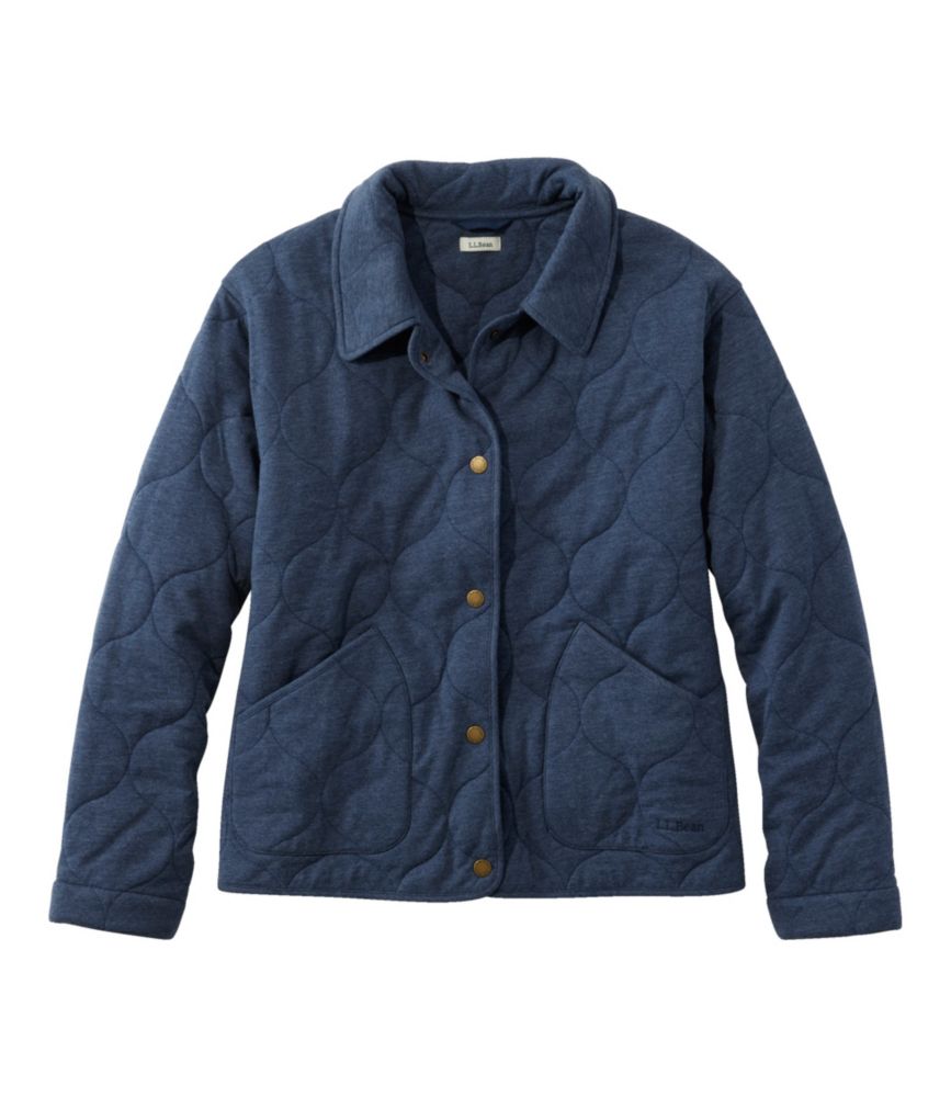 Women's Quilted Knit Jacket ShirtJackets at L.L.Bean