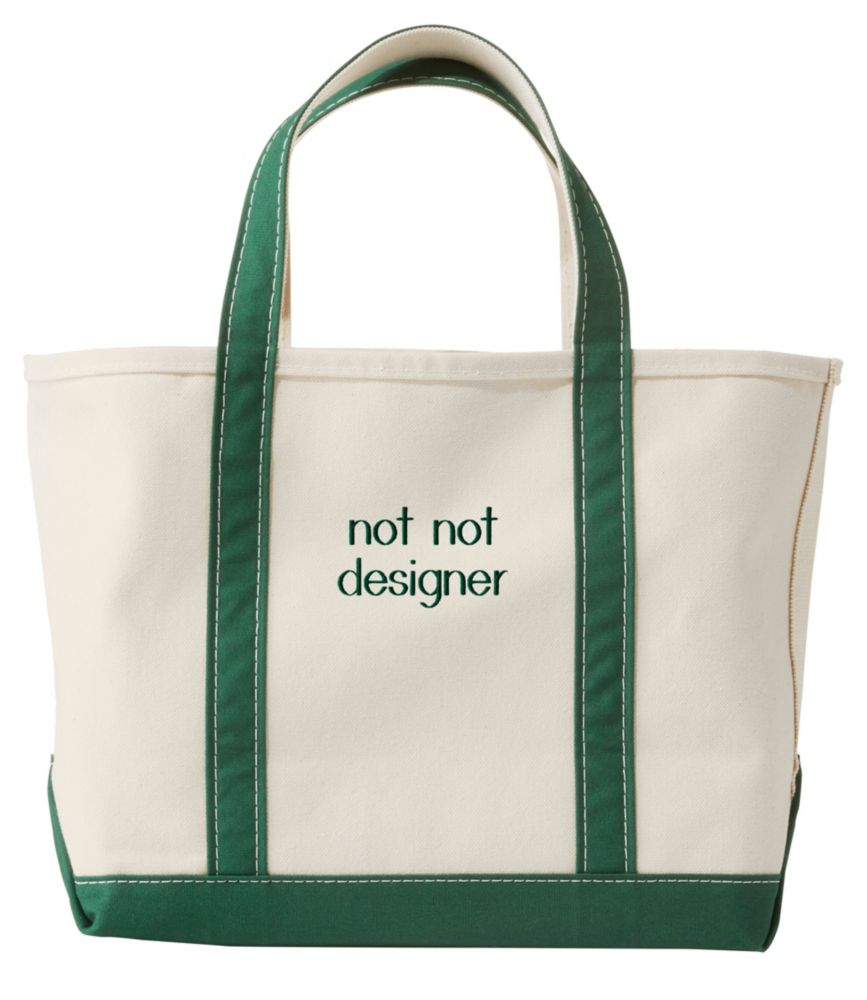 Embroidered Boat and Tote Tote Bags at L.L.Bean