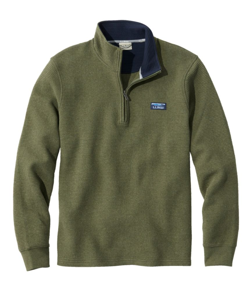 Men's Lakewashed DoubleKnit QuarterZip Pullover Sweatshirts