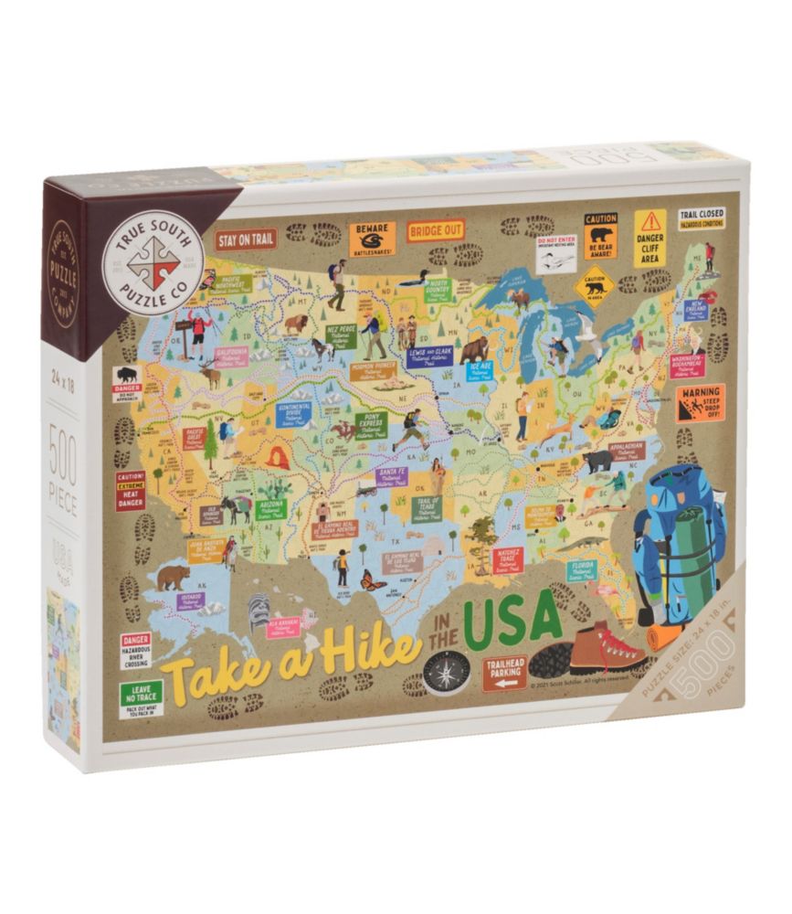 Take A Hike Puzzle, 500 pieces Games & Outdoor Toys at L.L.Bean