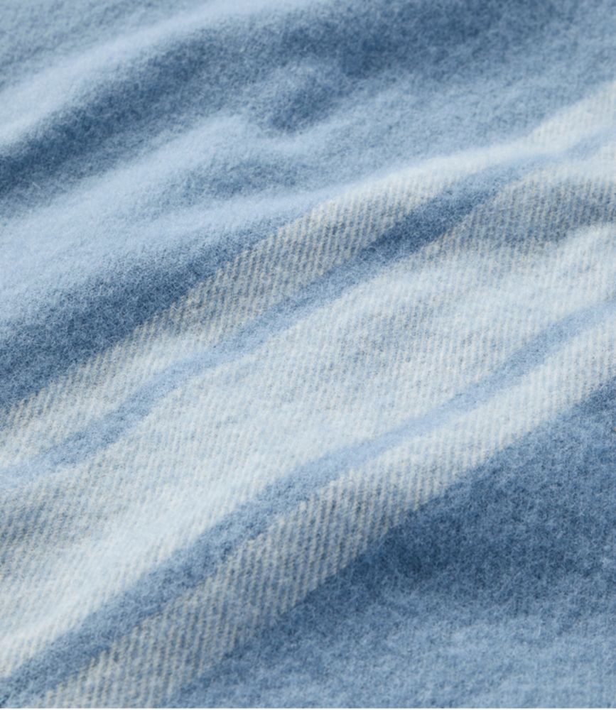 North Shore Wool Blanket Blankets & Throws at L.L.Bean