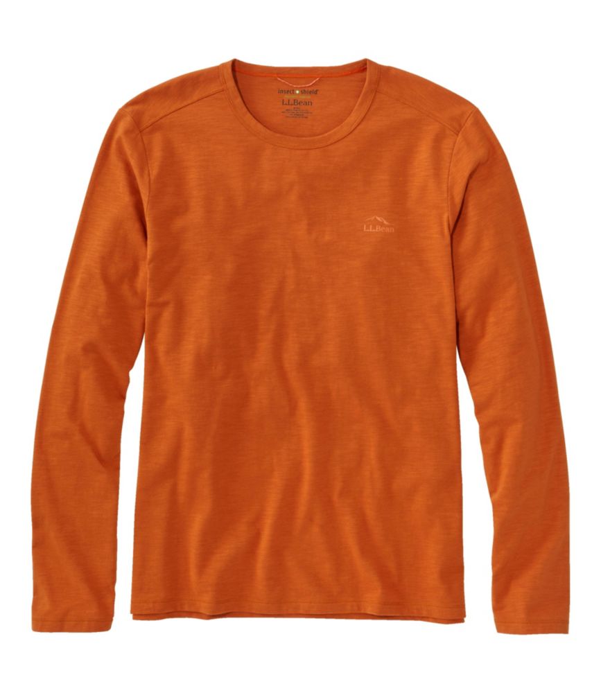Men's Insect Shield Field Tee, LongSleeve Shirts at L.L.Bean