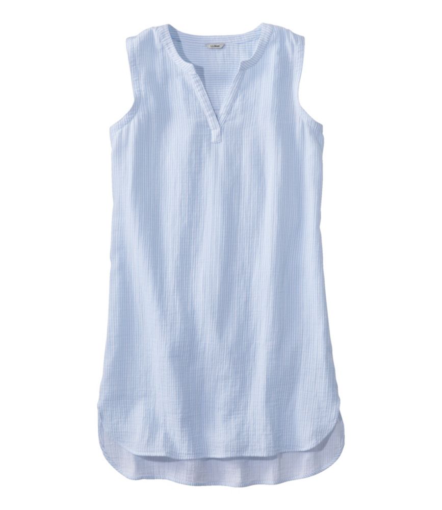 Women's Cloud Gauze CoverUp Dress, Stripe Swimwear at L.L.Bean