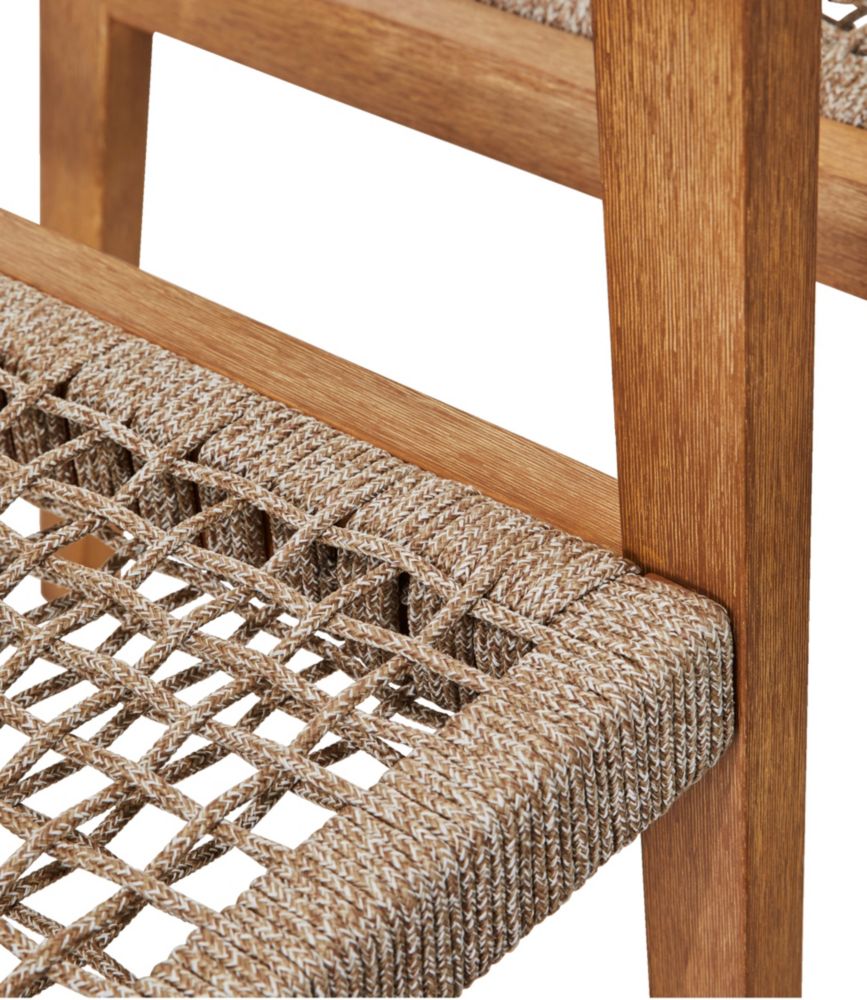 Eucalyptus and Rope Dining Chairs, Set of Two Chairs at L.L.Bean