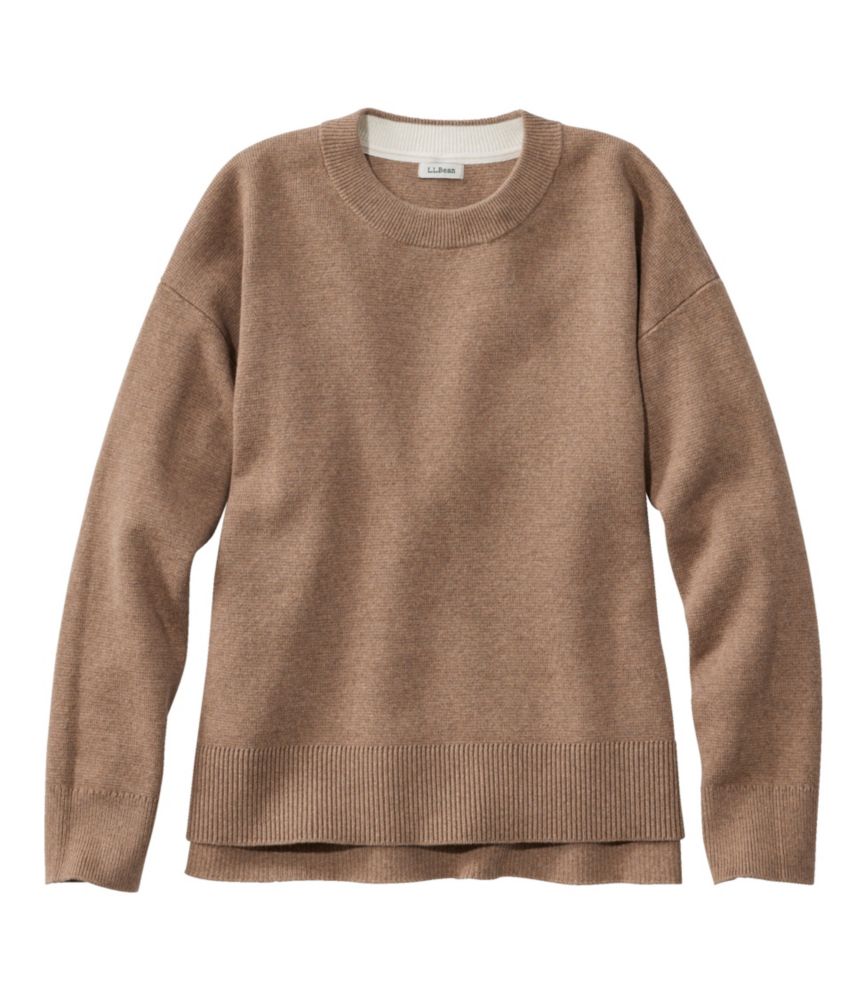 Women's Wicked Soft Cotton/Cashmere Crewneck Sweater Sweaters at L.L.Bean