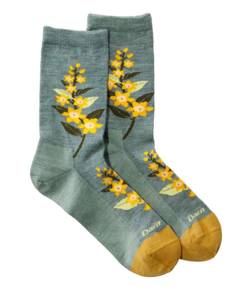 Women's Darn Tough Blossom Lifestyle Crew Sock Socks at L.L.Bean