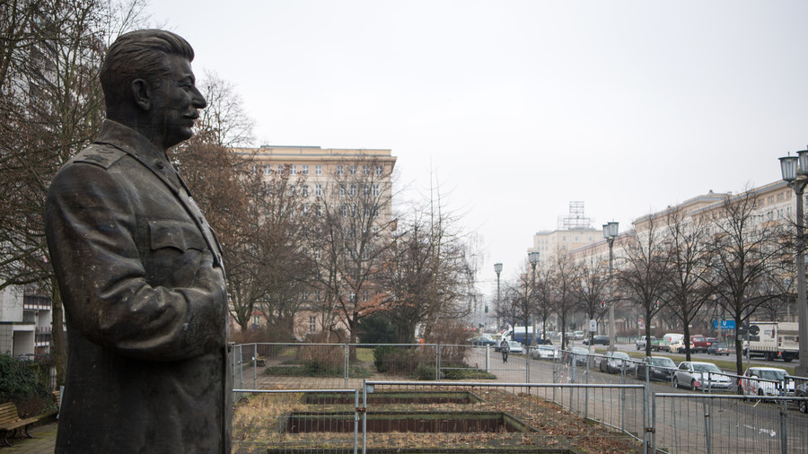 ‘Red God’ Stalin statue erected in Berlin street… to recreate the past
