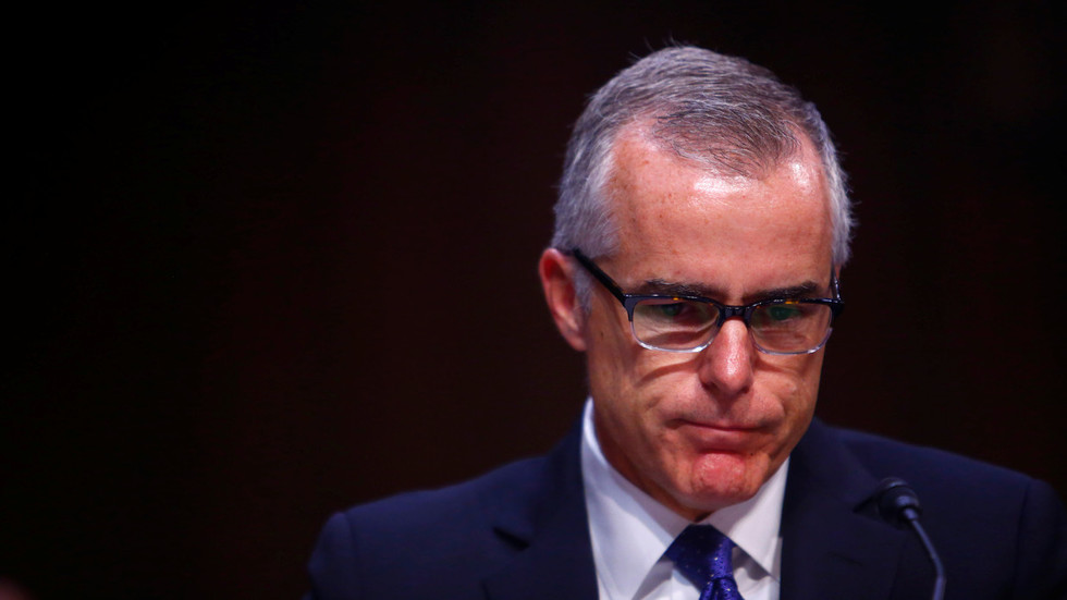 ‘Crime does pay’ CNN hires disgraced exFBI director Andrew McCabe