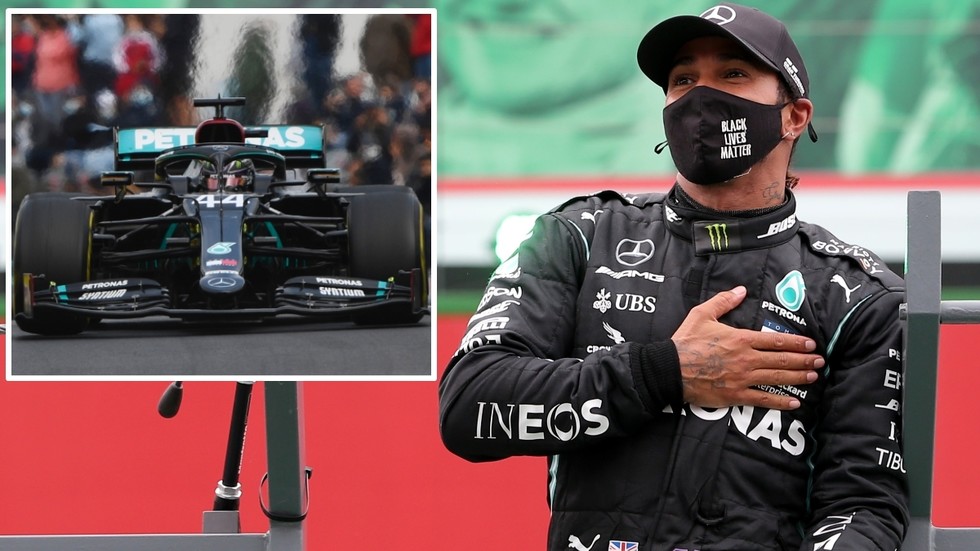 'Rewriting the history books' Lewis Hamilton wins Portuguese Grand Prix to MOST