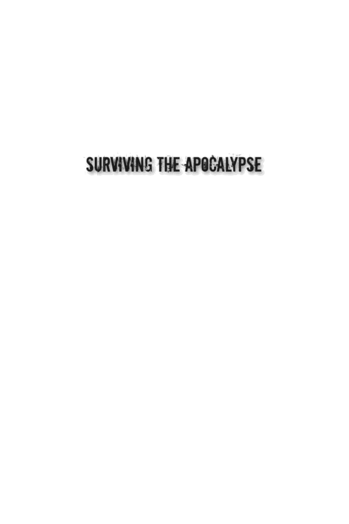 Surviving The Apocalypse The Ultimate Guide To Surviving Nuclear War
