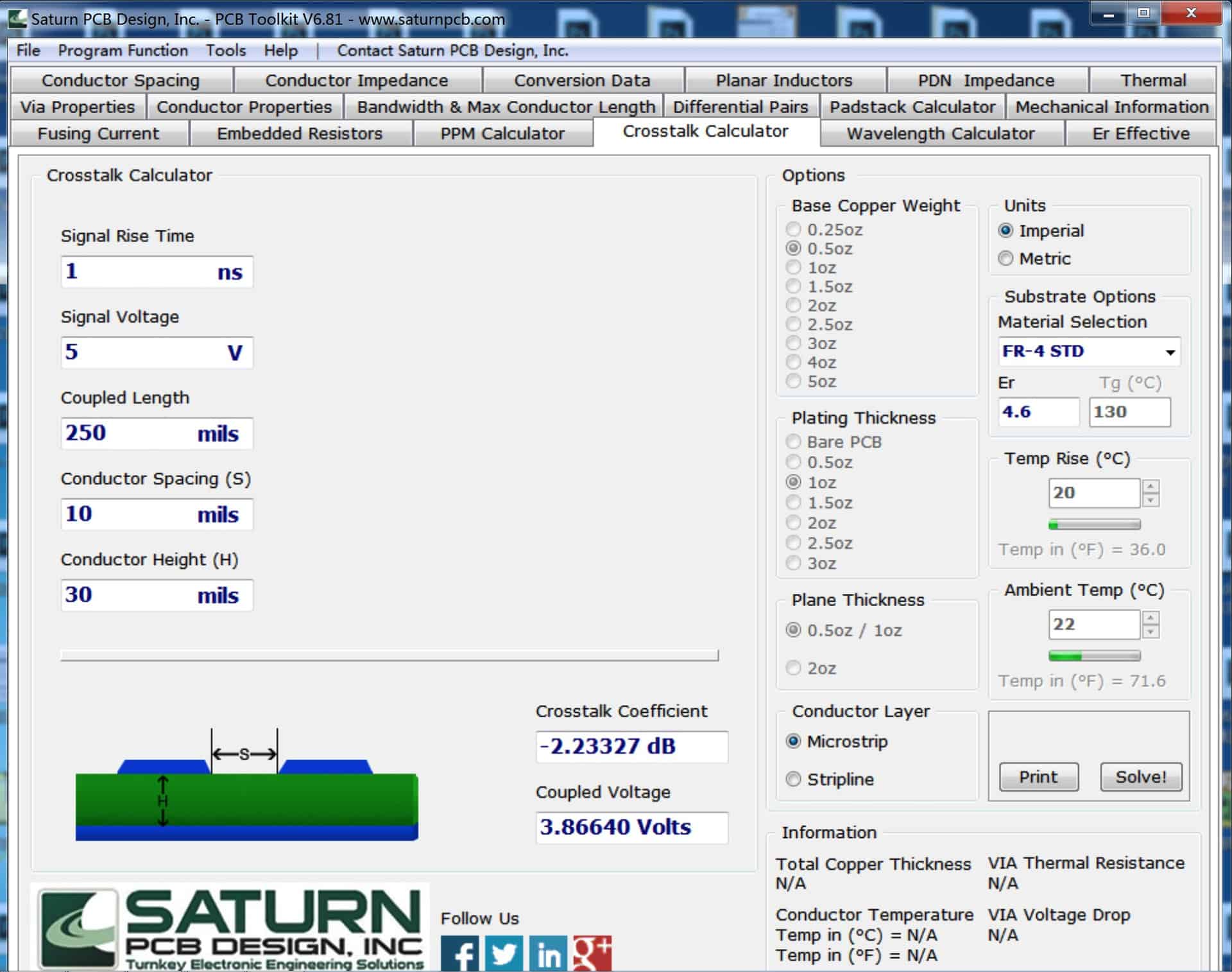 PCB参数计算神器Saturn PCB Design Toolkit下载及安装指南 8.02 更新 吴川斌的博客