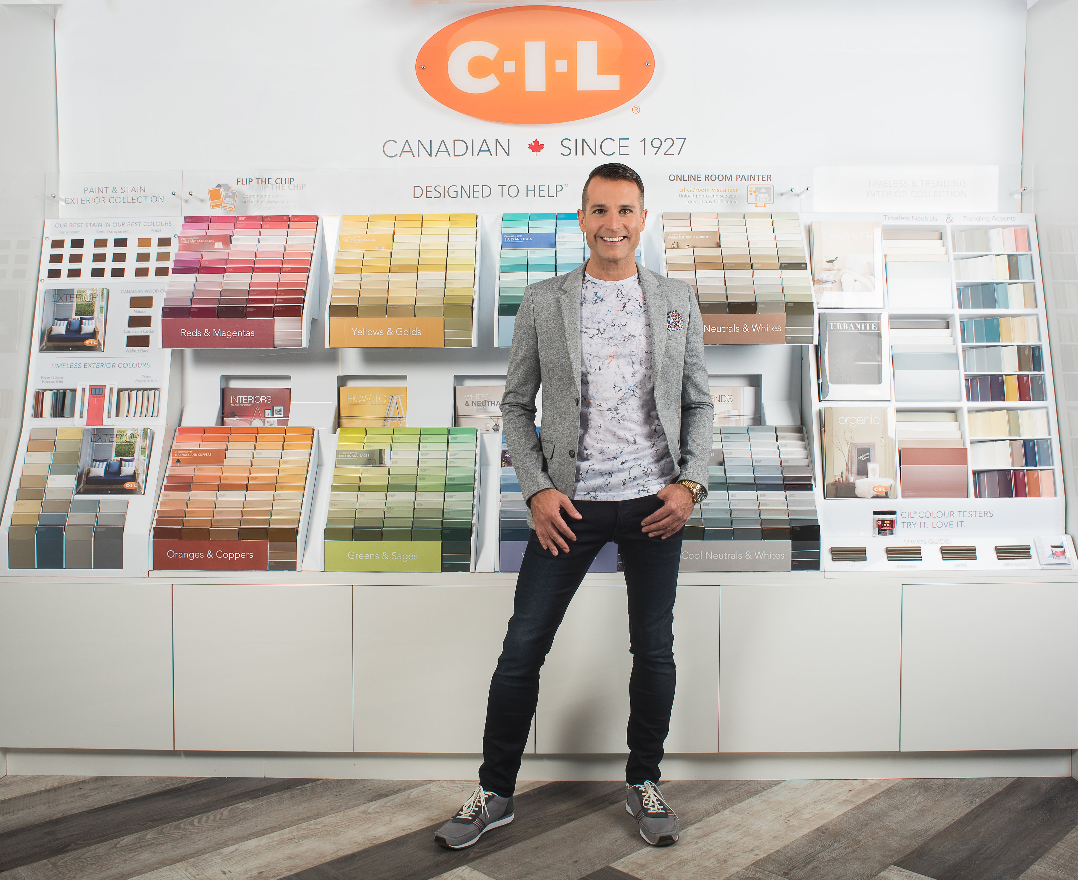 CIL paint collaborates with designer Yanic Simard
