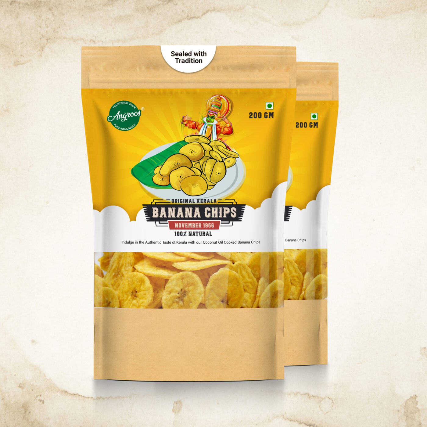 Buy/Send Best Banana Chips Online Angroos