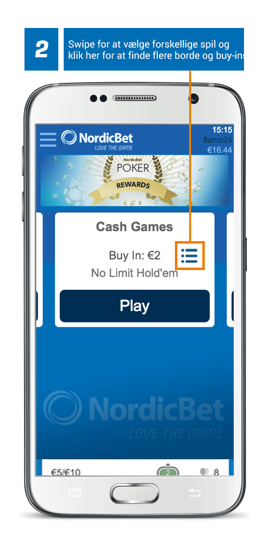 Spil poker på mobilen med NordicBet
