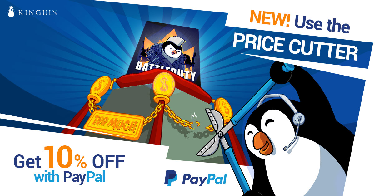 PayPal brings you 10 OFF on video games!