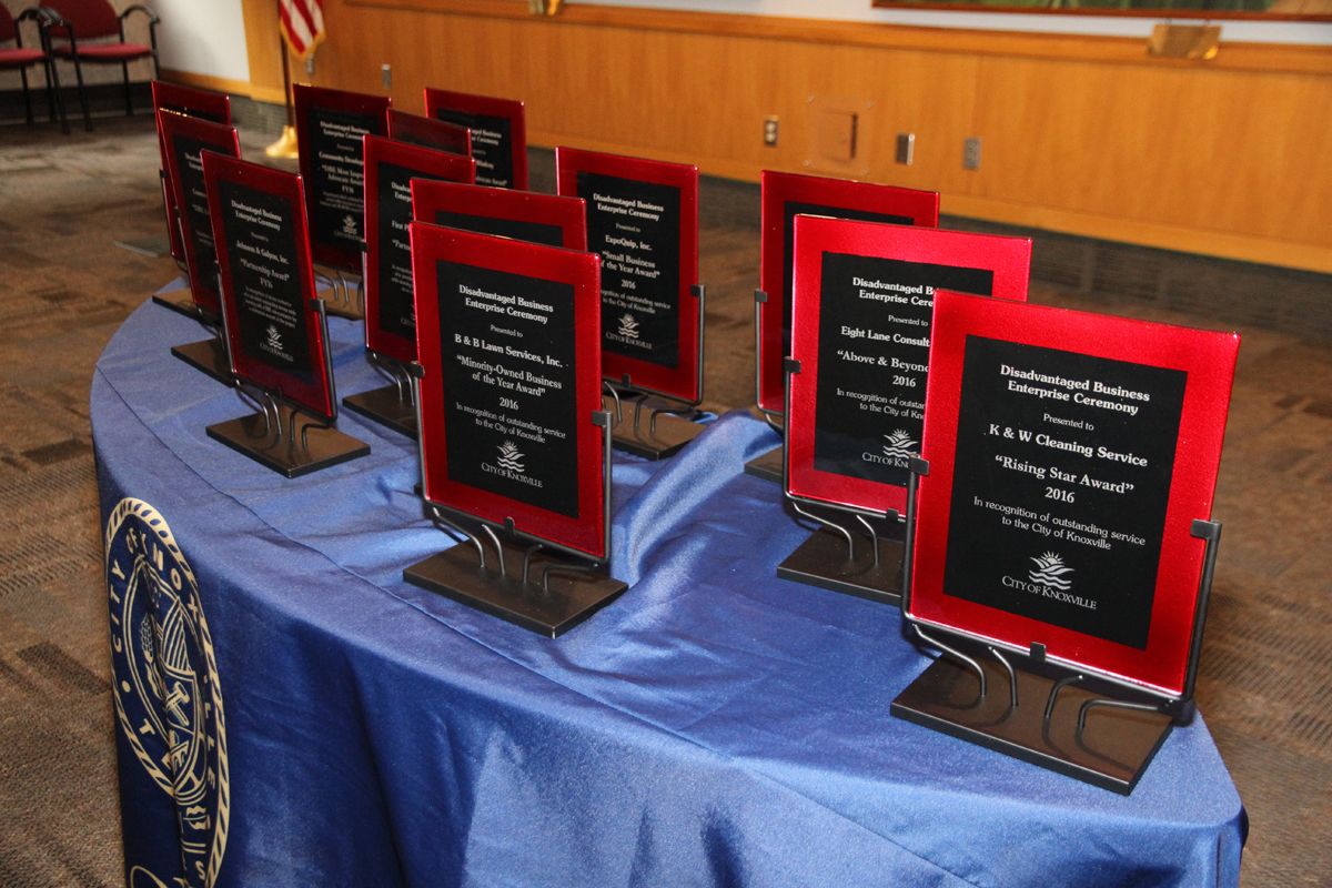 City DBE Awards Ceremony Salutes Outstanding Performance by Small
