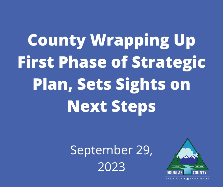 Strategic Plan Update Douglas County, Nevada