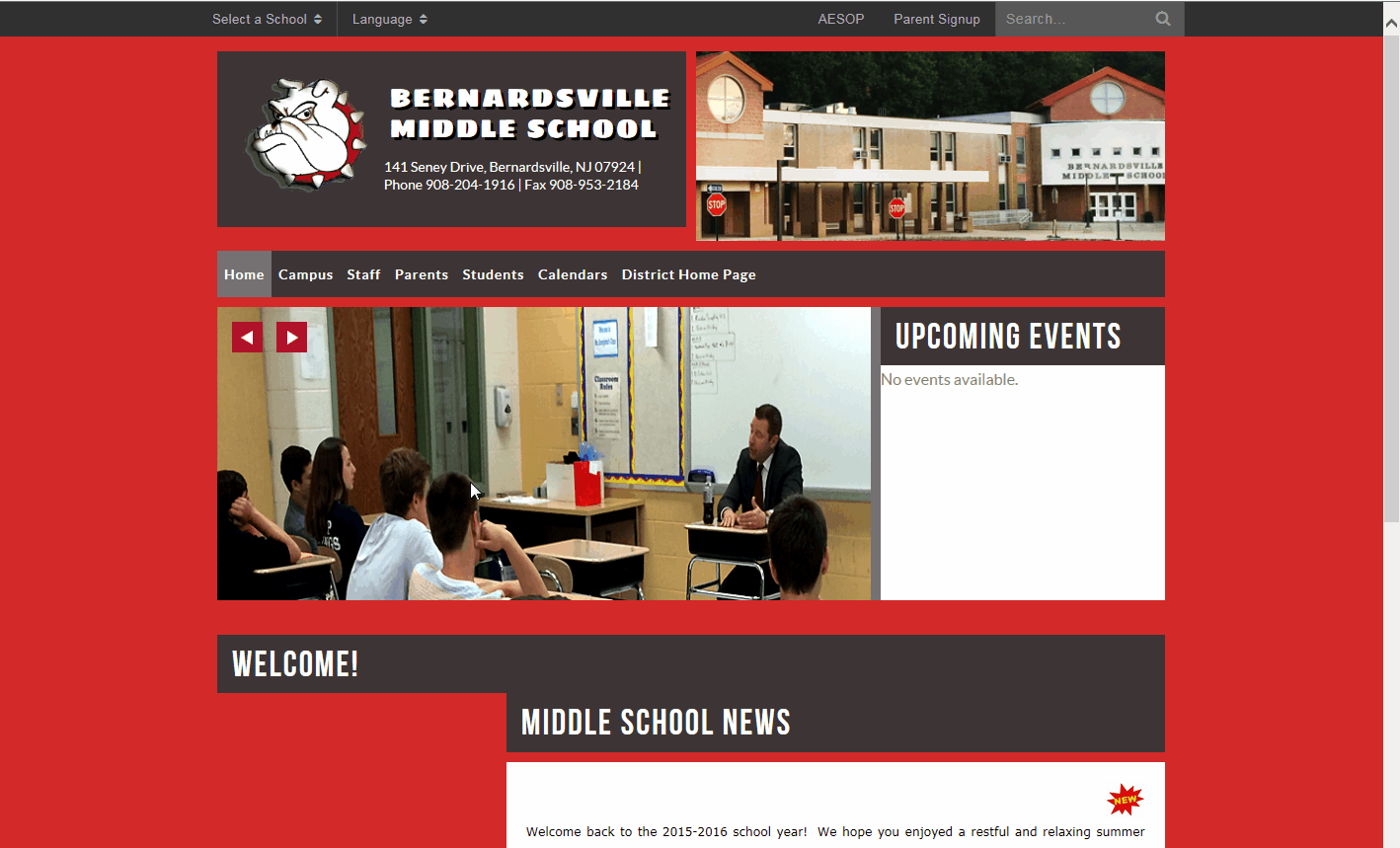home_copy Bernardsville Middle School
