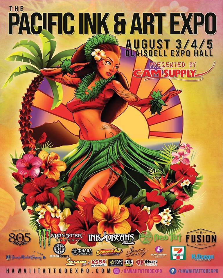 7th Pacific Ink & Art Expo Hawaii Tattoofilter