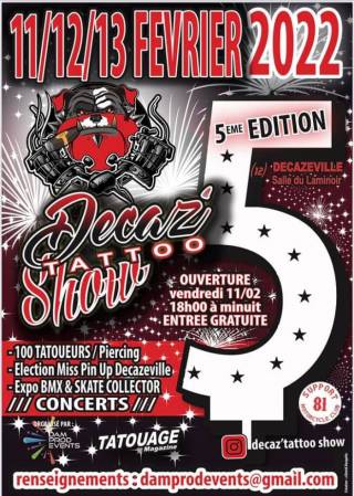 salon du tatouage paris 2023 Tattoo Events In France