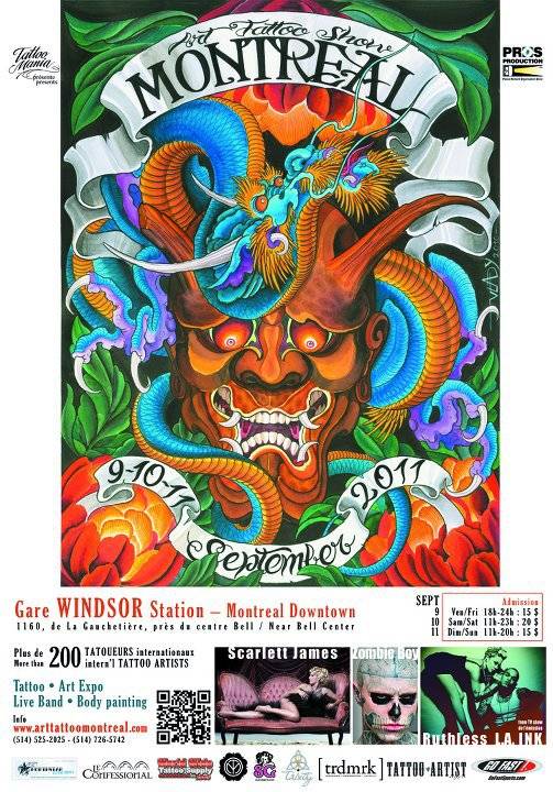 9th Montreal Art Tattoo Show Tattoofilter