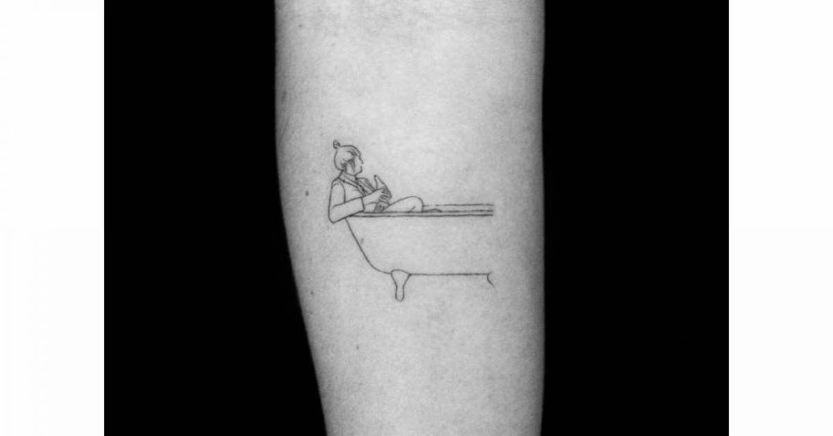 Bathtub Tattoos Tattoofilter