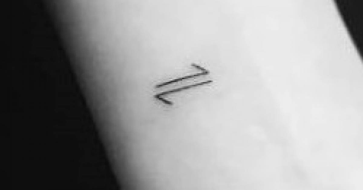 Reversible Reaction Symbol Tattoos Tattoofilter