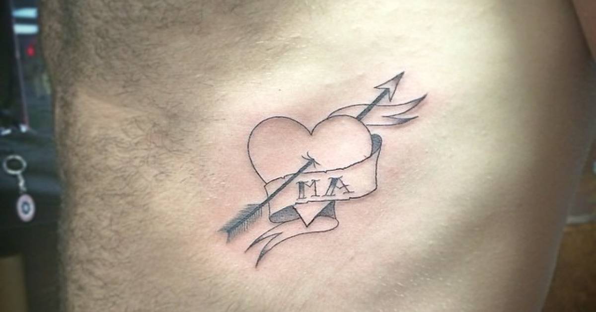 Heart and Arrow Tattoos Tattoofilter