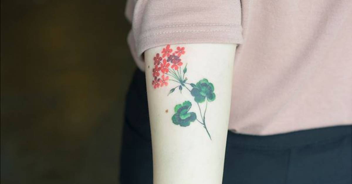 Geranium Flower Tattoo Meaning Best Flower Site
