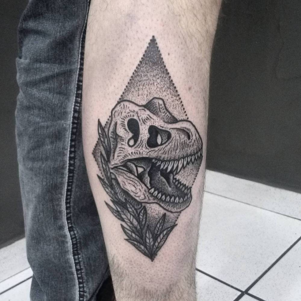 T-Rex Skull Tattoos | Tattoofilter 1000_x_1000_jpg