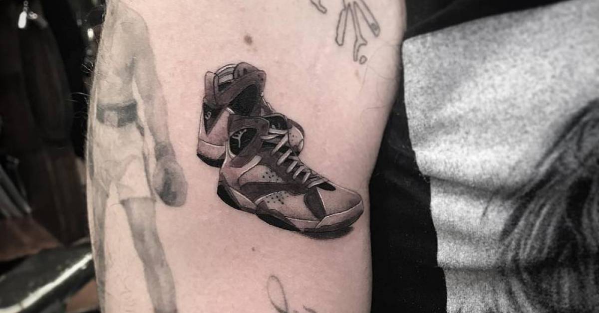 Air Jordan Shoe Tattoos Tattoofilter