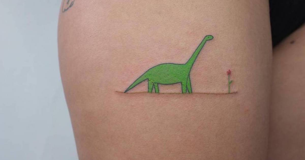 Brontosaurus Tattoos | Tattoofilter 628_x_1200_jpg