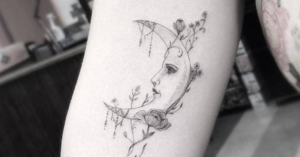 Crescent Moon Tattoos Tattoofilter