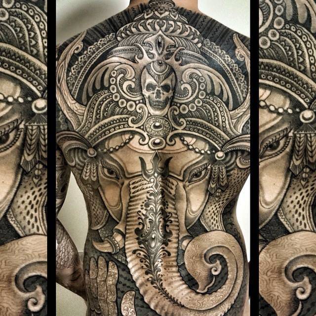 Ganesha Inspired Backpiece. 640_x_640_jpg