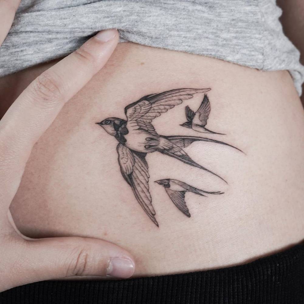 Mom And 2 Kids Tattoo For A Really Rough Time. Three 999_x_1000_jpg