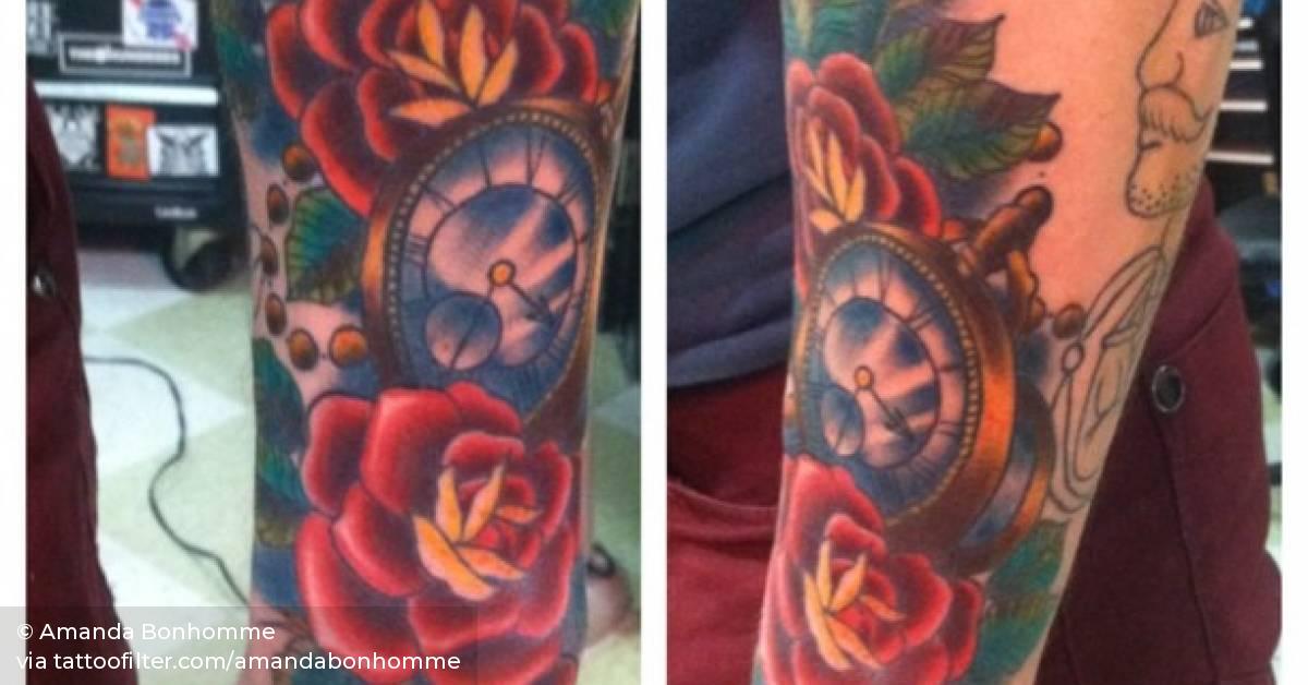 Pocket Watch And Red Roses Tattoos On Conor Mcgregor's 628_x_1200_jpg