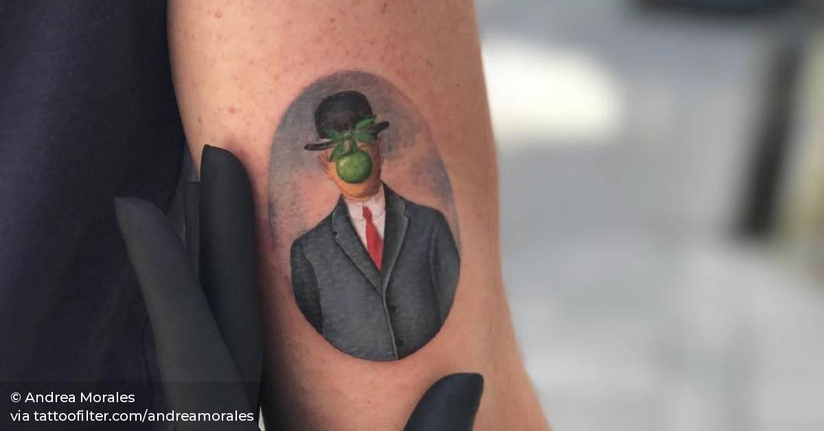 Microrealismo De 8Cm De La Obra De Renè Magritte "El 628_x_1200_jpg