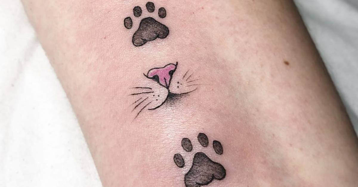 Cat Whiskers And Paws Tattoo 628_x_1200_jpg