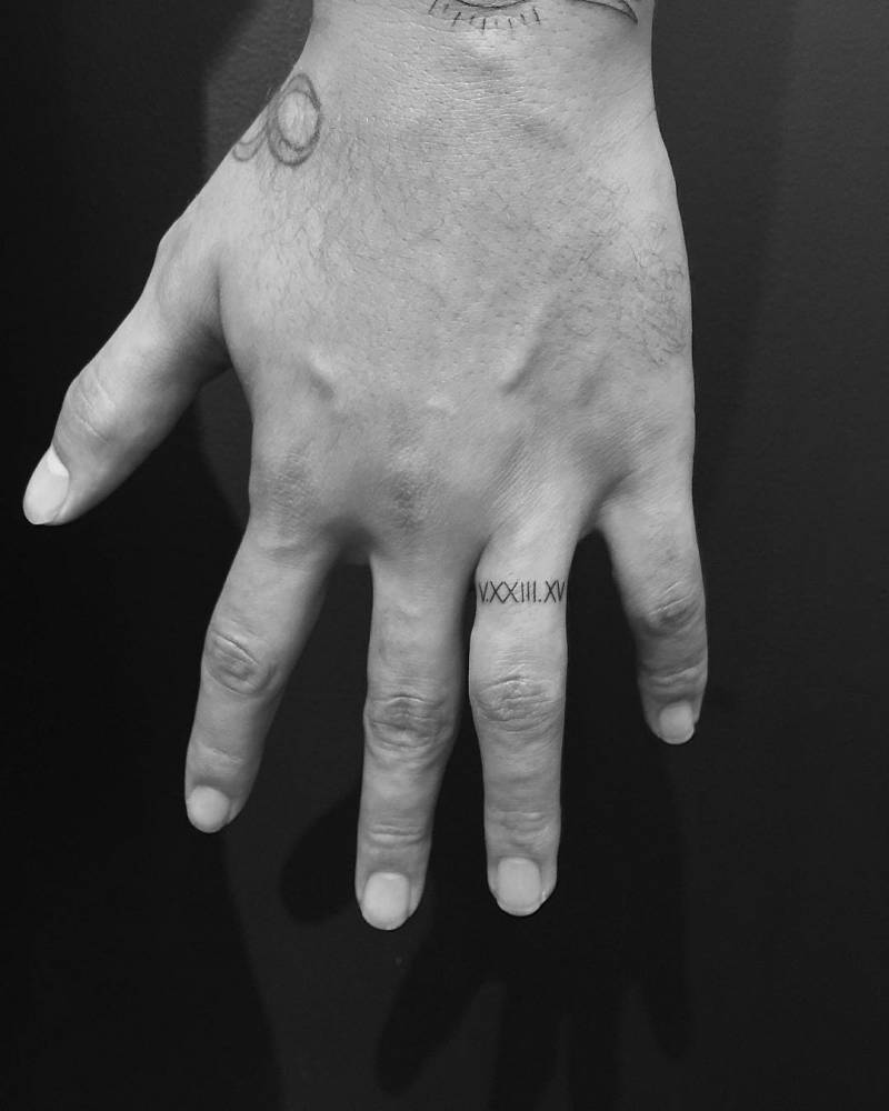 Marriage Date Tattoo On The Left Ring Finger. 1000_x_800_jpg