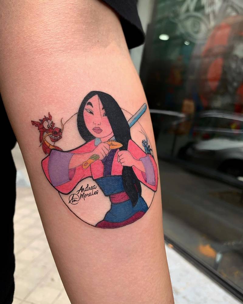 Mulan Tattoo On The Inner Forearm 1000_x_800_jpg