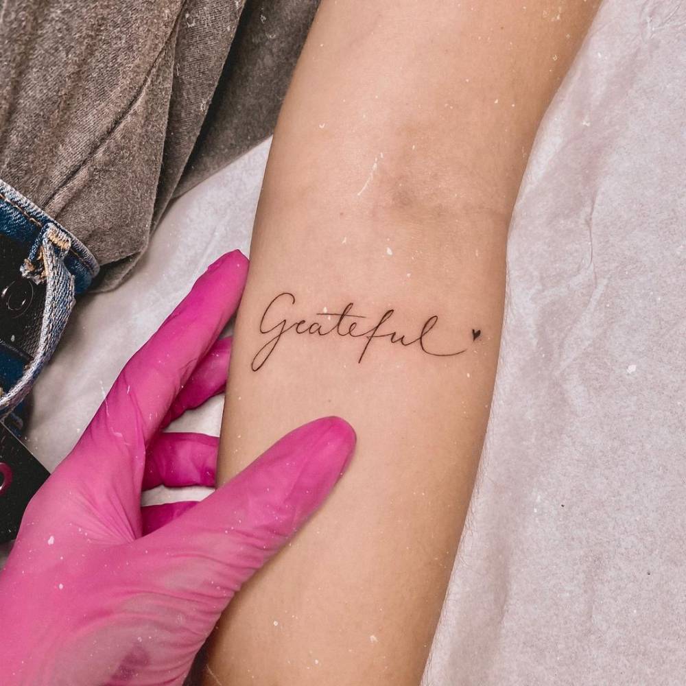 Grateful" Lettering Tattoo On The Inner Forearm 1000_x_1000_jpg