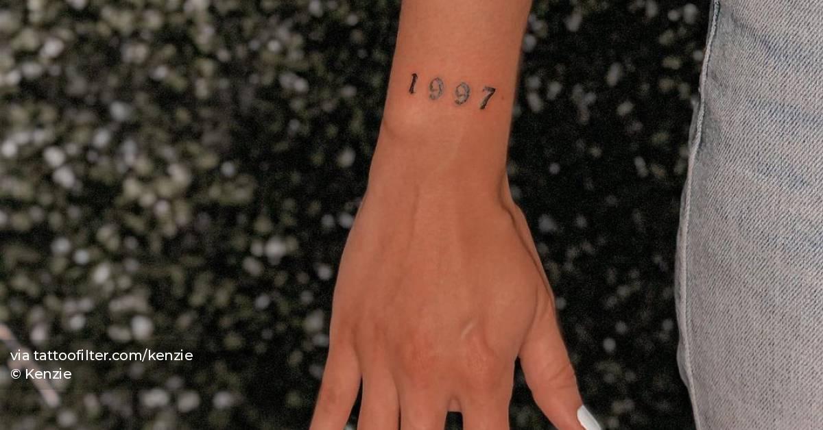1997" And Fire Tattoo On The Wrist And Finger 628_x_1200_jpg