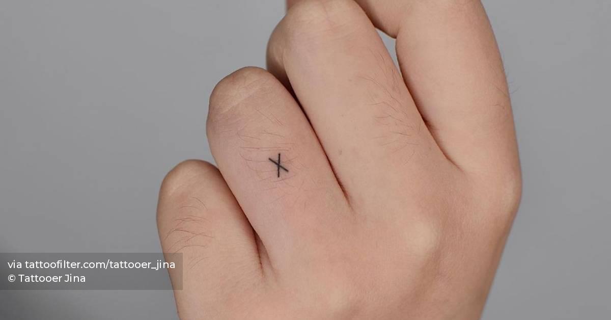Small X Tattoo On Hand Meaning Best Design Idea