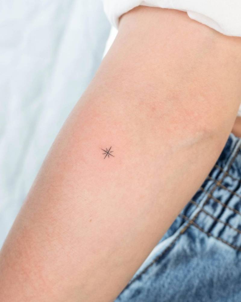 Minimalist Star Tattoo On The Inner Forearm 1000_x_800_jpg