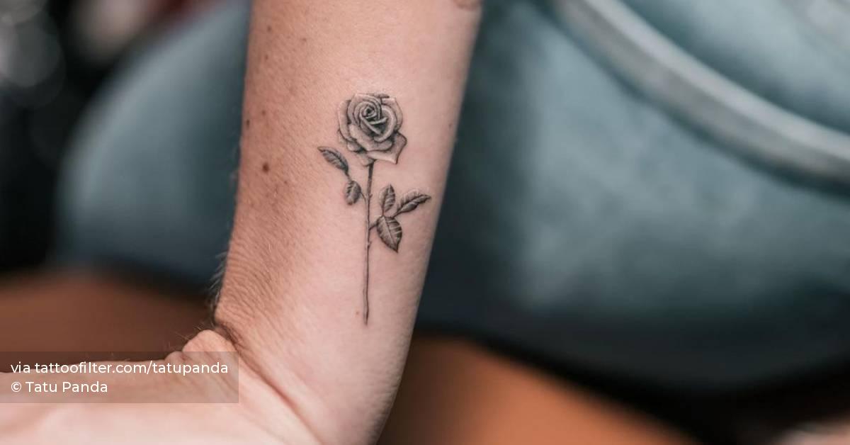 Micro-Realistic Rose Tattoo On The Wrist. 628_x_1200_jpg