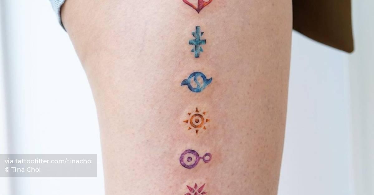 Digimon Tattoo On The Thigh. 628_x_1200_jpg