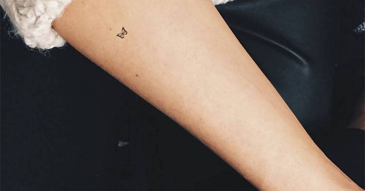 Tiny Black Butterfly Temporary Tattoo, Get It Here ▻ 628_x_1200_jpg